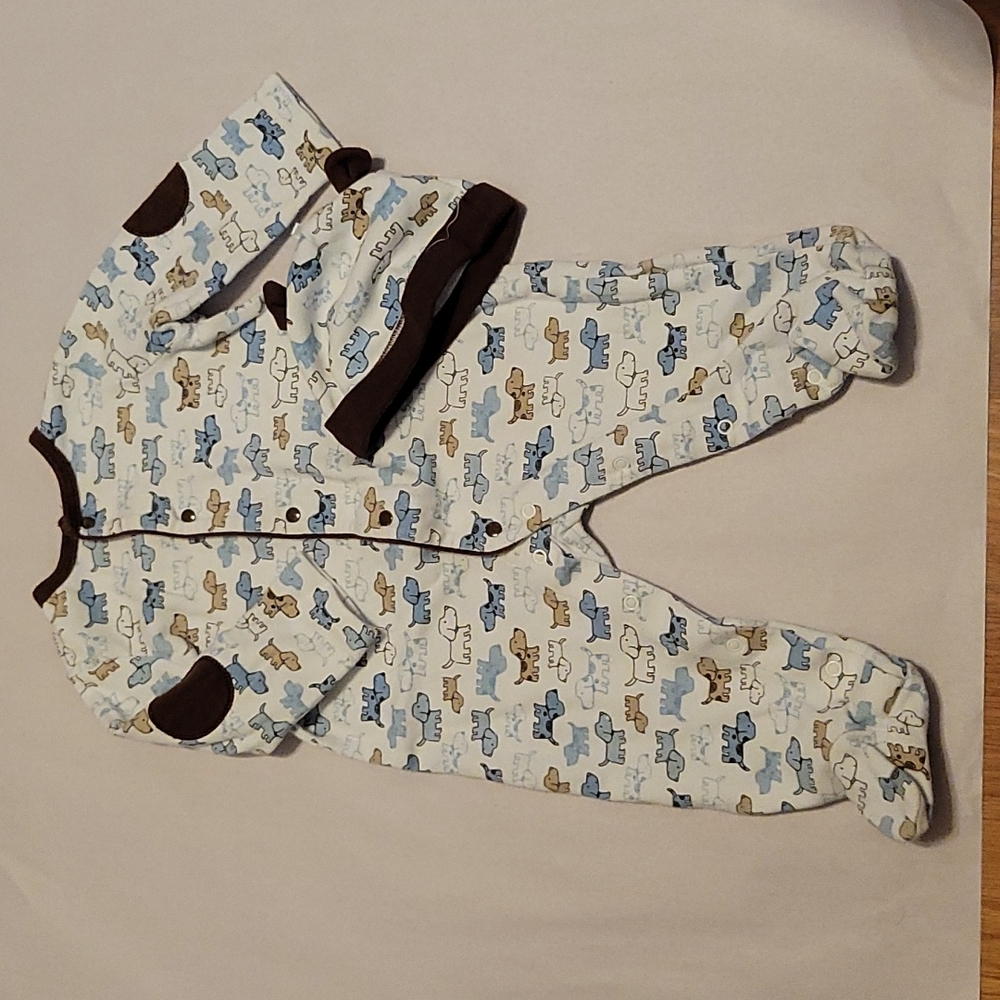 Little Me Dog Outfit with Beanie